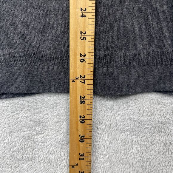 AG Adriano Goldschmied Cardigan Sweater Mens Medium Gray Pockets Long Sleeve - Picture 8 of 9